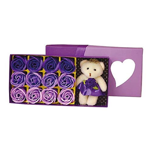 ポピー名古屋 ソープフラワー 造花 花束 ギフト シャボンフラワー S-087 パープル