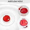WRINGKIT 3 Pack Microwave Bowls with Lid, BPA-free Ramen Cooker Soup Containers with Steamer, Mixing Serving Bowls Food Storage Cookware for Kitchen, Office, College Dorm #3