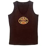 Original Chocomel Tank Top für Frauen in braun mit Chocomel Logo in M, 38/40