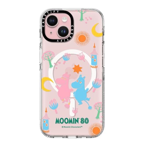 CASETiFY NA MagSafeΉ iPhone 15 P[X [΂݂ɂf / 2m̗NA / Moomin Co-Lab] - NA - Moomin & Snorkmaiden Case