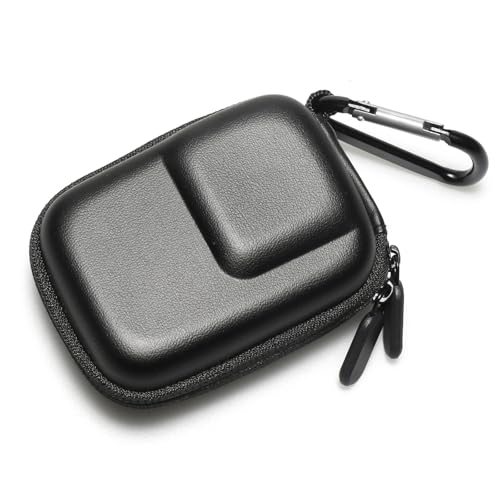 LKCCTK ミニ カメラバッグ gopro 保護カバー 防水 防塵 耐衝撃 コンパクト 持ち運び便利 保護カバーダブルジッパーデザイン 全面保護 dji action 5 pro/action 4/action 3用ケース 旅行用