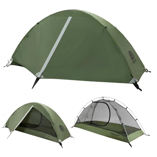 Underwood Aggregator Tent 1Persone 1 Mann Zelt fürs Wandern - EIN leichtes,wasserdichtes EIN Mann...
