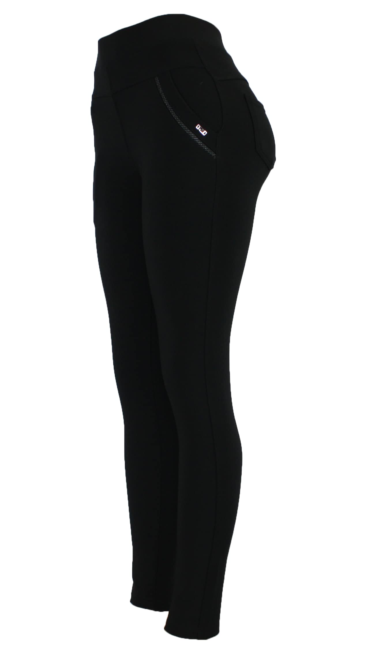 Barfly FashionNew Ladies Women Black Blue Stretchy Pull On Jegging Pocket Detail Jeggings Legging Trouser