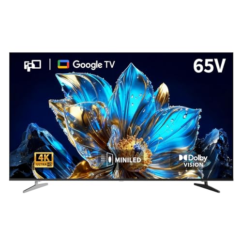 FPD 65�^ 4K Mini LED�t���X�}�[�g�e���r �ʎq�h�b�g 144Hz VRR Google TV���� HDMI2.1 �`���[�i�[���X�iJG-65I-A�j