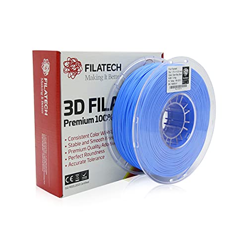 Filatech 3D Printer Filament PLA 1.75-/+0.03mm 1kg Dark Sky Blue - Made in UAE