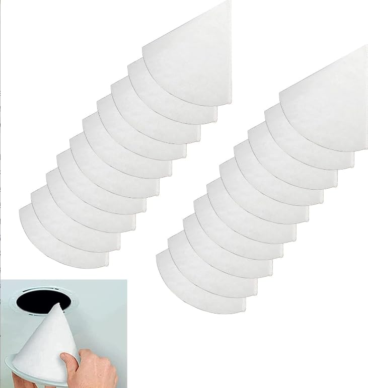 20 Kegelfilter DN 125 G4 Filter Lüftungsanlag Länge 180 mm Filtervlies Kegelfilter Filtermatten für lüftungsanlagen Geeignet für alle Arten von Lüftungssystemen im Haus