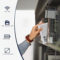 Veidoo 14,7 cm (5,8 Zoll) E-Book-Reader, HD-Touchscreen, Carta E-Ink-Technologie, 32 GB ROM (TF-Karten-Erweiterung auf 64 G), WLAN, Lange Lebensdauer, Android-E-Reader mit Abdeckung (weiß) – Ansicht 2