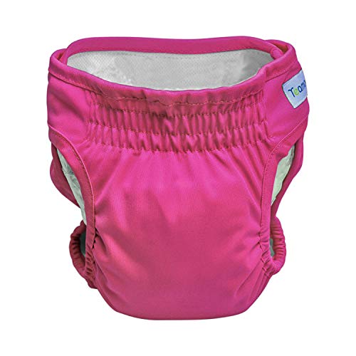 Teamoy 3Pcs Washable Female Dog Diapers With Gray Lining, Reusable Doggie Diaper Wraps For Female Dogs, Super-Absorbent And Comfortable, S #TOP6