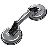 Hervorragend geeignet zum Heben und Bewegen von Materialien wie Glas, Aquarien, Kunststoffen, Motorventilen, Blechen, Steinplatten und Geräten.