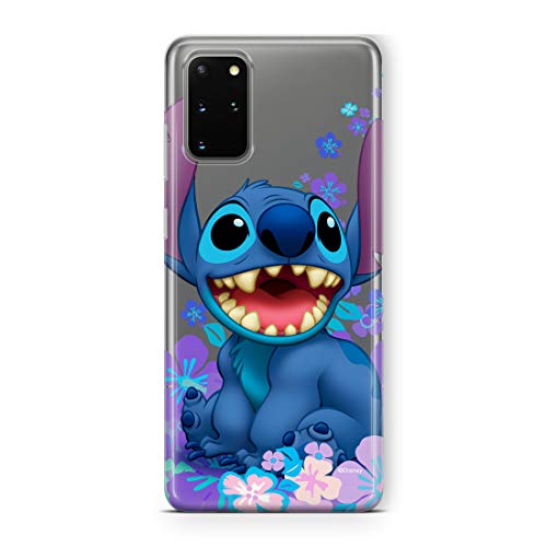 Product Deal ERT GROUP Original Disney Lilo and Stitch TPU Case for Samsung Galaxy S20 Plus, Galaxy S11, Liquid Silicone Cover, Flexible and Slim, Protective for Screen, Shockproof and Anti-Scratch Phone Case