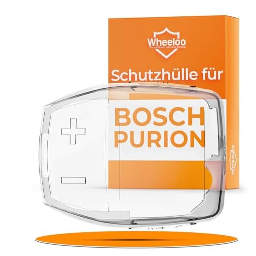 WHEELOO Bosch Purion Schutzhülle wasserdicht & transparent I Ebike Display Schutz gegen Kratzer & Wasser I E-Bike Monitor Displayschutz I transparente Fahrrad Computer Abdeckung I E Bike Zubehör