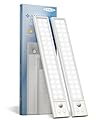 AMETHEUS 10inch Under Cabinet Lights, Motion Sensor Light Indoor, Wireless Closet Lights, 1800mAh Rechargeable Battery, Magnetic, 5 Levels Dimmable, Under Counter Lights for Kitchen, Bathroom (2 Pack)