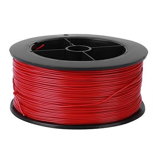 Leapiture 100m Electrical Wire Cable Line USB Cable Power Cable Coaxial Cable Extension Cable Data Cable Cable Management Red for Industrial