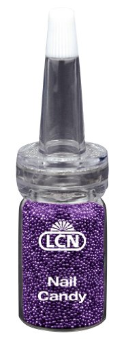 LCN Nail Candy Lilac 6 Micro Beads For Nail Designs 5ml