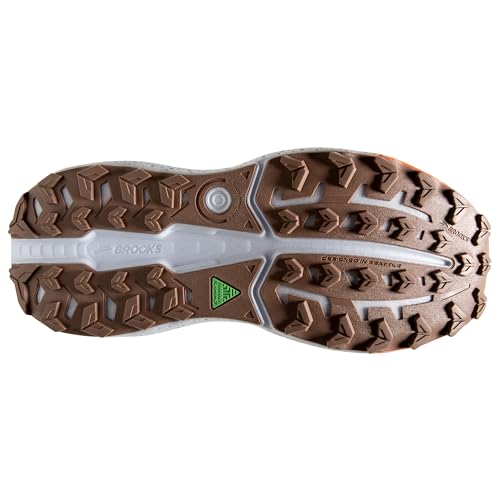 Brooks Men’s Caldera 7 Trail Running Shoe - White Sand/Chateau Gray/Yellow - 11.5 Medium by Brooks - Image 6