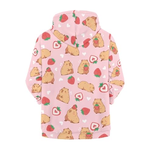Image of Biyejit Kids Novelty 3D Graphic Printed Hooded Sweatshirt