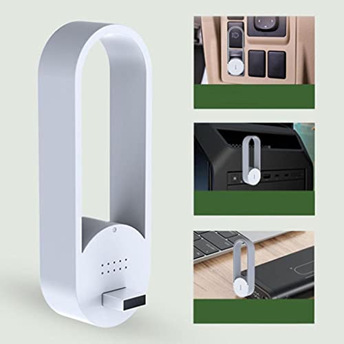 Image of Portable Air Purifier Home Office Travel Air Cleaner Restroom Bedroom Fresh White