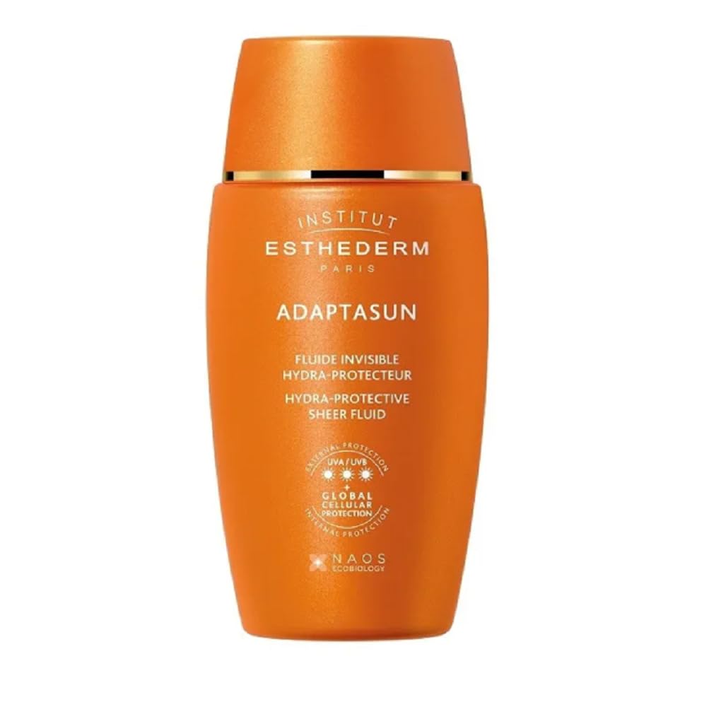 Adaptasun Fluide Invisible Hydra-Protecteur 40 ml - Hydratant Visage Invisible avec Haute Protection 3 - Stimule la mélanine, neutralise les radicaux libres et protège contre le photovieillissement