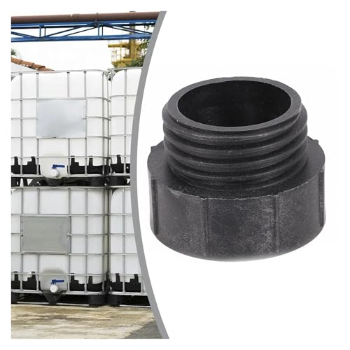 TYNXK Accessoires pour Tonneaux De Pluie IBC Adapter Connector Fine Thread 2Inch to Coarse Thread S60x6 Container Tank Water Storage & Rain Barrels Parts Montage du Collecteur De Pluie