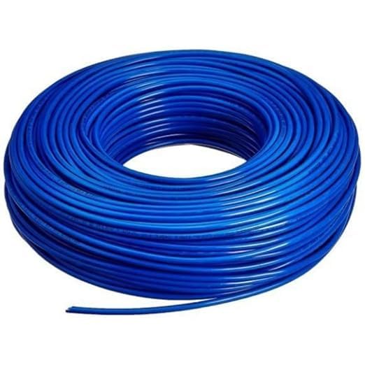Image of Red Copper Core Electrical Wire, PVC Insulated, Flexible House Wiring Cable, Coil (blue, 2.5)