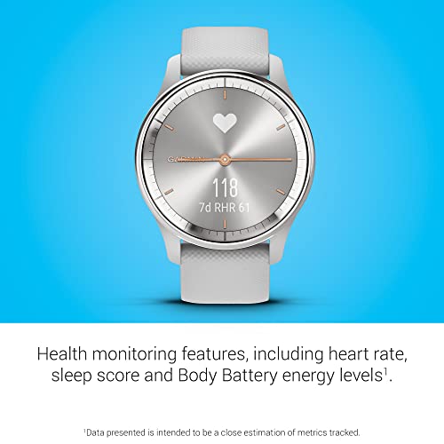 Garmin vívomove® Trend, Stylish Hybrid Smartwatch, 40mm, Mist Gray - image 8