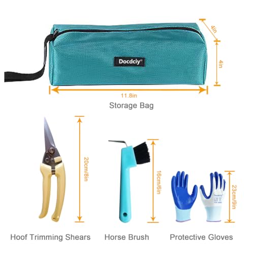 Image of 8.5 inch Farrier Tool Kit 7Pc, Hoof Trimmer for Goat Pig