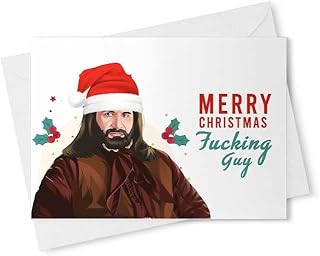 Merry Christmas Nandor - Shadows Funny Holidays Card, Holiday Card, Merry Christmas, Christmas Humor, Funny Xmas Card, Boyfriend Husband Gift, TV Series [00366]