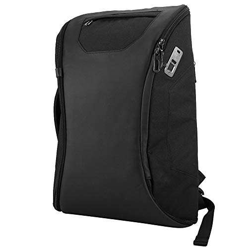 Bicaquu Mochila Elegante de Carga por USB  Seguridad Casual con Bloqueo de Huellas Dactilares