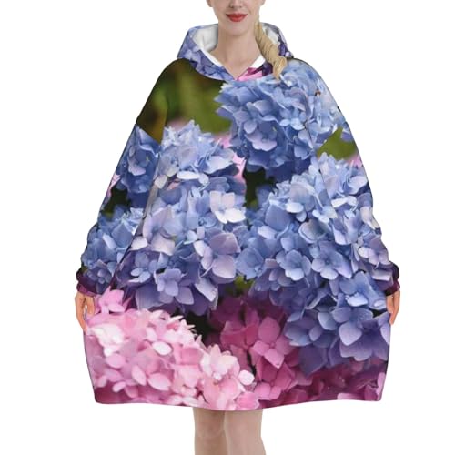 Sweat-shirt pour femme hortensia la douceur d'une couverture à porter