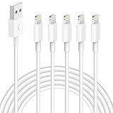 WUYA Lightning Kabel Langes USB Kabel, Apple MFi Zertifiziert iPhone Ladekabel 5Pack-3m iPhone Kabel für iPhone 12 11 Pro/XS Max/XR/X/ 8/8 Plus/ 7/7 Plus/ 6s/ 6/6 Plus/5S/5/iPad