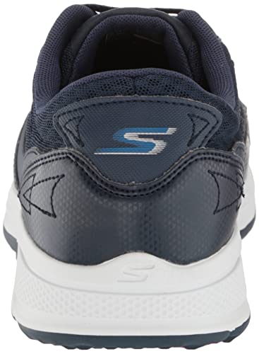 Skechers Men's Torque Sport Fairway Relaxed Fit Spiked Golf Shoe Sneaker, Navy/Blue, 8