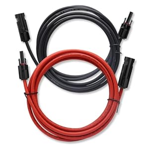 KUBOWAI 6mm² Solarkabel Verlängerung MC4