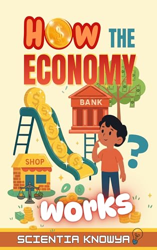 How the Economy Works: A Fun, Simple, Illustrated, Kid-Friendly Guide to Money, Work, Prices, Banks, and Financial Skills (How the World Works - The Curious Minds Collection Book 4) (English Edition)