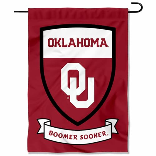 College Flags & Banners Co. Oklahoma Sooners Shield Garden Flag