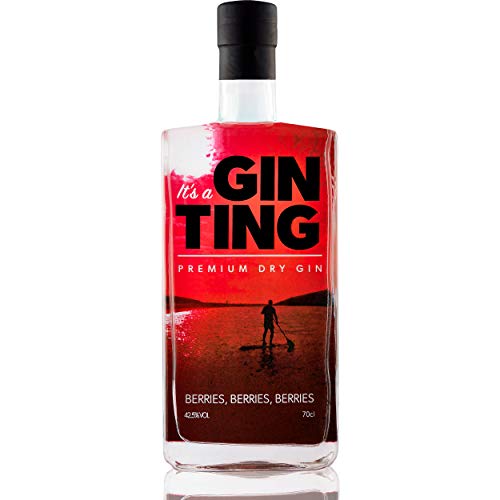GinTing Berries, Berries, Berries | Flavoured Gin 70cl | London Dry Gin with Delicious Berry and Fruit Gin Twist – Packed with Strawberry, Blueberry, Blackberry & Raspberry Gin Botanicals