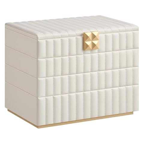 SONGMICS HOME ANAH 4-Tier Jewellery Box Cover