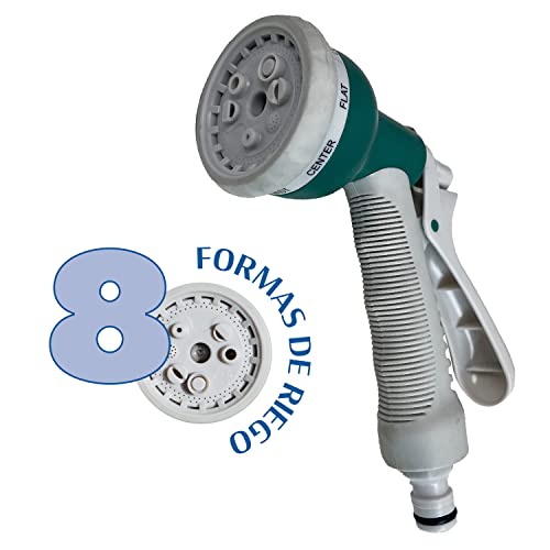 Spiral-Gartenschlauch Aqua Control C2107N2 mit 7 Bewässerungsformen und 15 m Länge