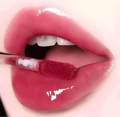 Image of Beauty Viral Korean Kawaii Lip Plumping Hydrating Gloss Combo Set of 4 | pH Waterproof Longlasting Color Changing, Natural Pink Tint | Cute Flavored Mini Lip Gloss Gift for Women (Lip Gloss Combo 4)