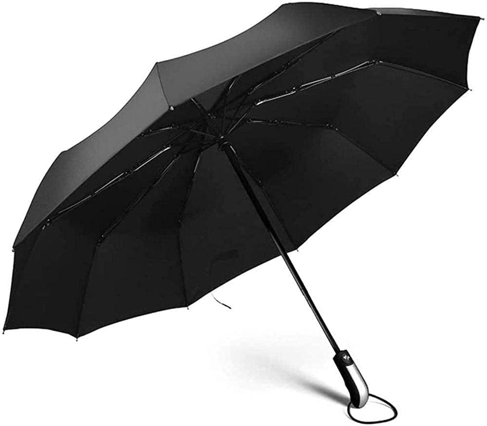 Parapluie de golf double canopée grand modèle pliant résistant au vent