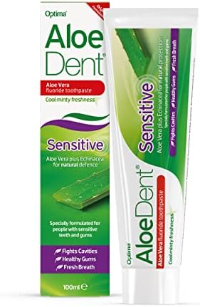 AloeDent Sensitive with Fluoride Toothpaste, 100 ML
