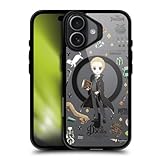 Head Case Designs Officially Licensed Harry Potter Draco Malfoy Magical Icons Black Shockproof Bumper Case [Military Grade Protection] Compatible with Apple iPhone 17 and Compatible with MagSafe