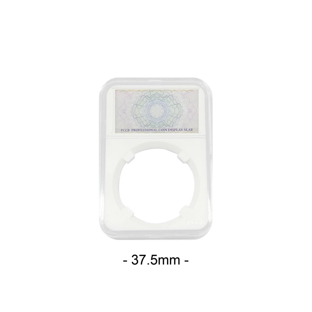 PCCB MINGT 10PCS 37.5MM Coin Slab Display Acrylic Coin Holder Collection Casing Protector Storage Case For Coin Collection And Supplies - Image 2
