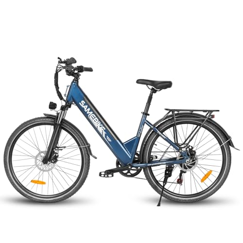 SAMEBIKE 26' E-Bike für Erwachsene, 7 Gang Elektrofahrrad mit...