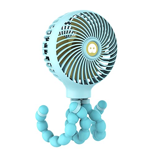 Ventilador USB portátil con trípode flexible y funcionamiento silencioso 2