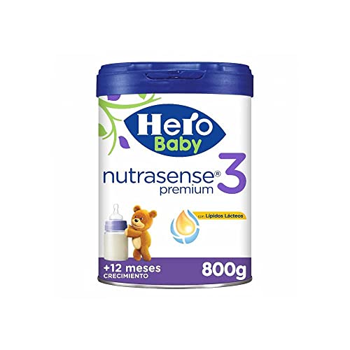 Hero Baby Leche Premium 3 - Para niños a partir de 12 meses- 800 gr