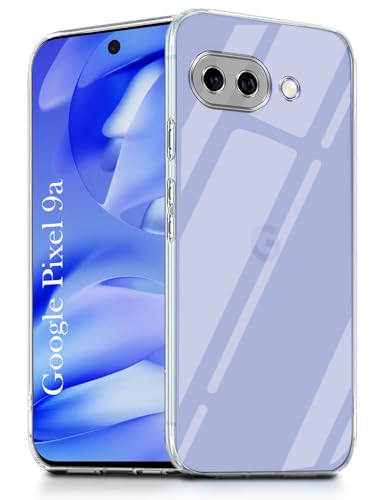 Image of Jkobi Back Cover for Google Pixel 9A (Silicone Clear Shockproof Case with Camera Protection | Soft and Flexible | Transparent)