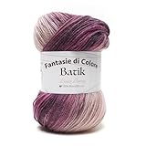 Fantasie di Colore Batik by Tricot Cafè - Filato linea luxury - Garden flower 16