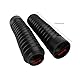 Keenso Motorrad Faltenbalg Gummi Vordergabel Staubschutz Stiefel Protector Shock Gaiters Pad Wrap Abdeckung Faltenbalg Motorrad Set