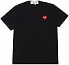 Comme des Garçons PLAY RED HEART TEE T-Shirt, Black, M