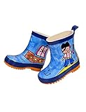  maximo 891500 Jungen Gummistiefel Regenstiefel Stiefeletten Kleiner Pirat Gr. 19-25 (21 EU, Mehrfarbig)